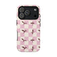 Dragon Check Phone Case — Pink