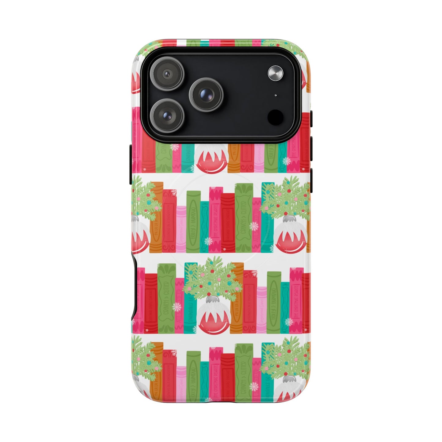 Christmas Bookshelf - Phone Case