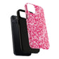 Hot Pink Floral iPhone Case