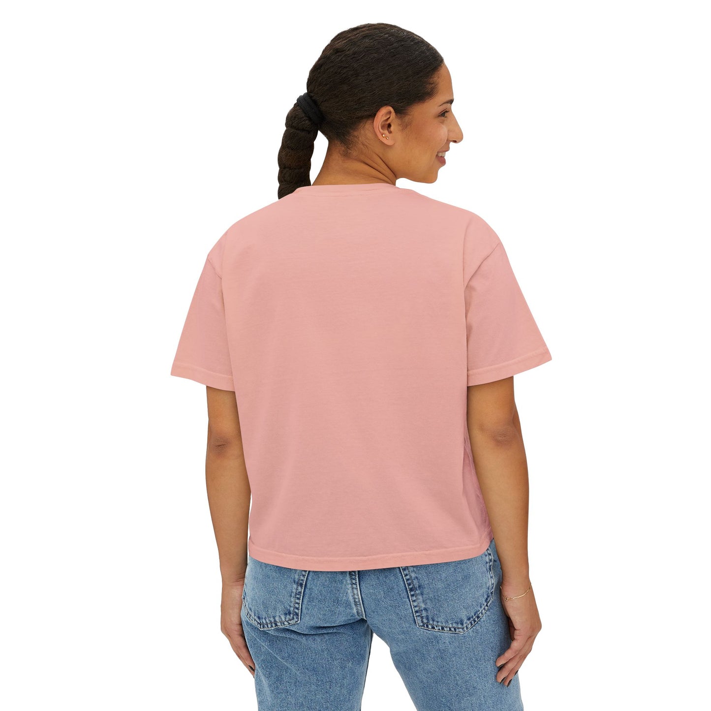 Bookish Girlie - Comfort Colors Crop Tee
