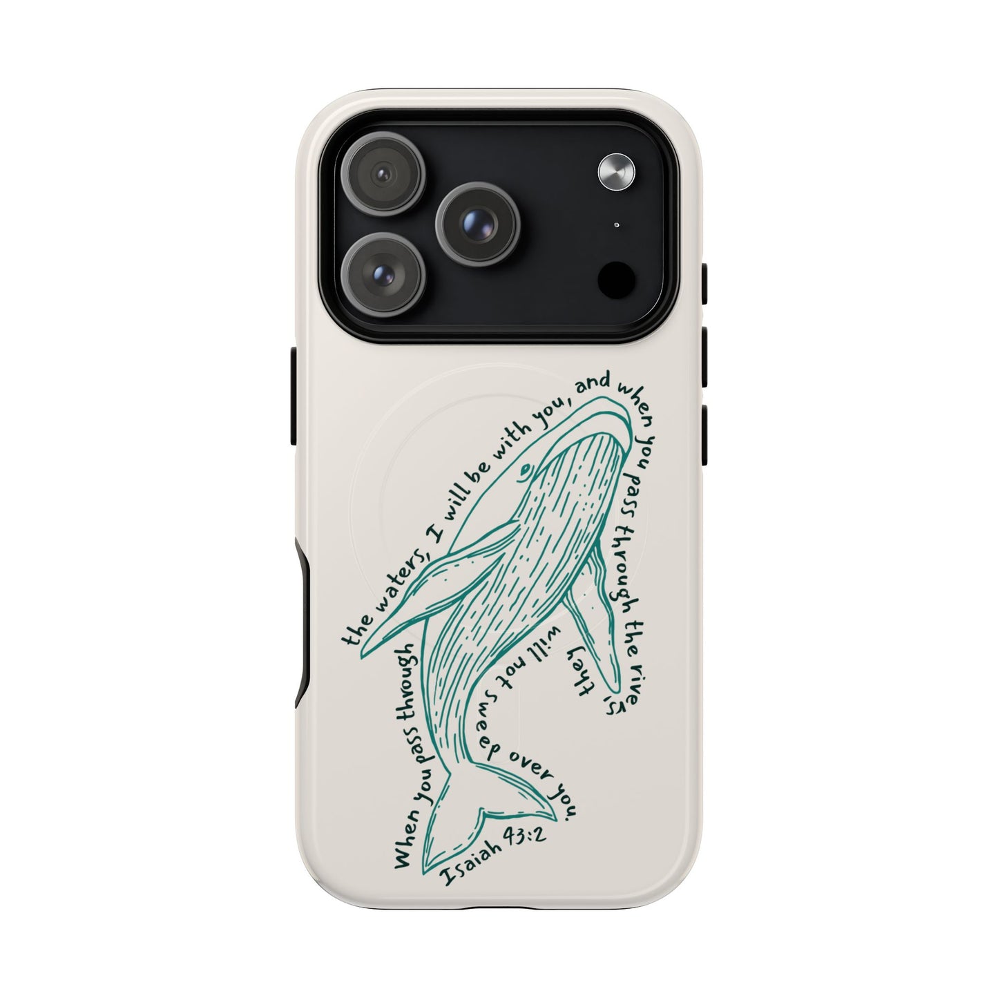 Deep Waters - Cream Phone Case