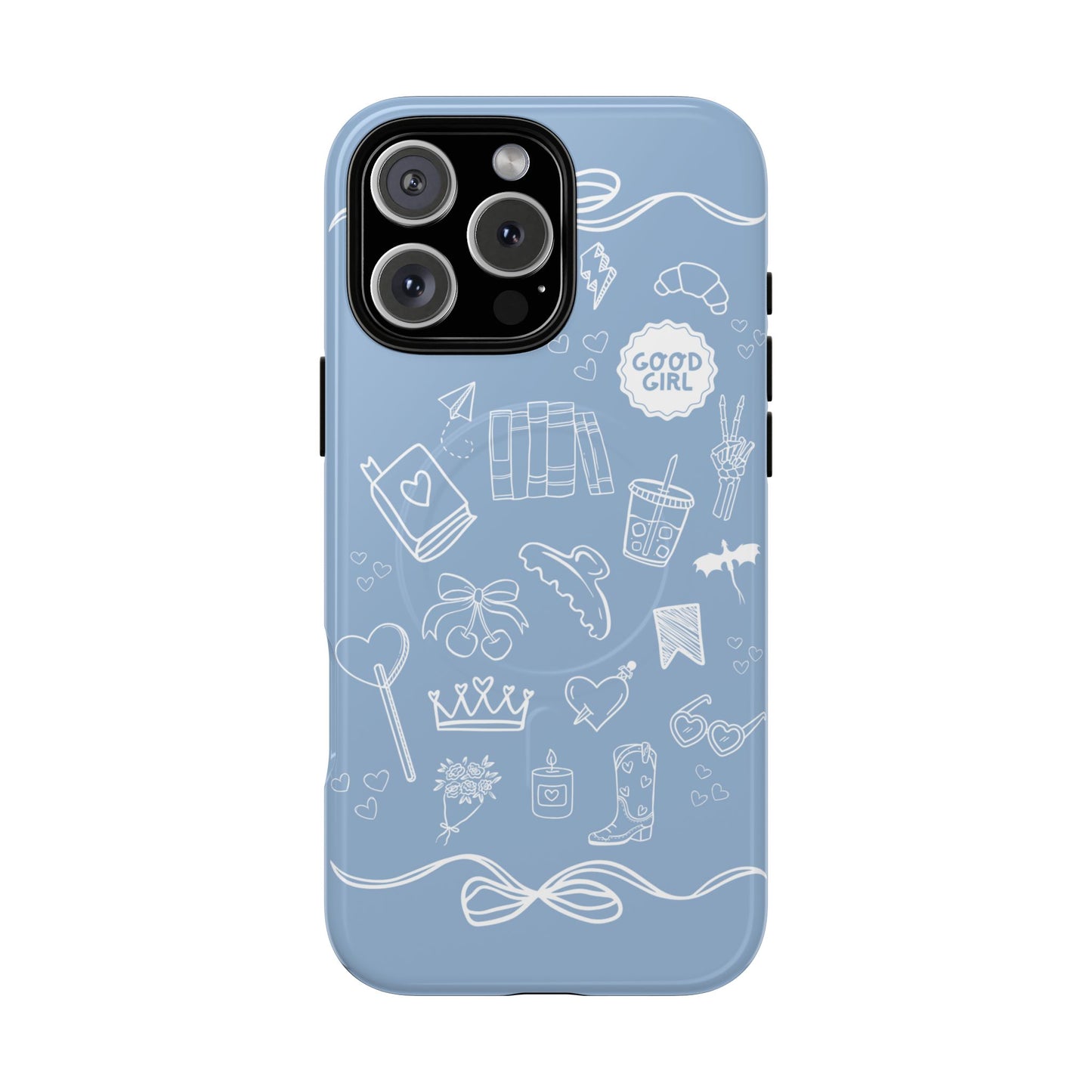 French Blue Bookish iPhone Case