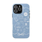French Blue Bookish iPhone Case