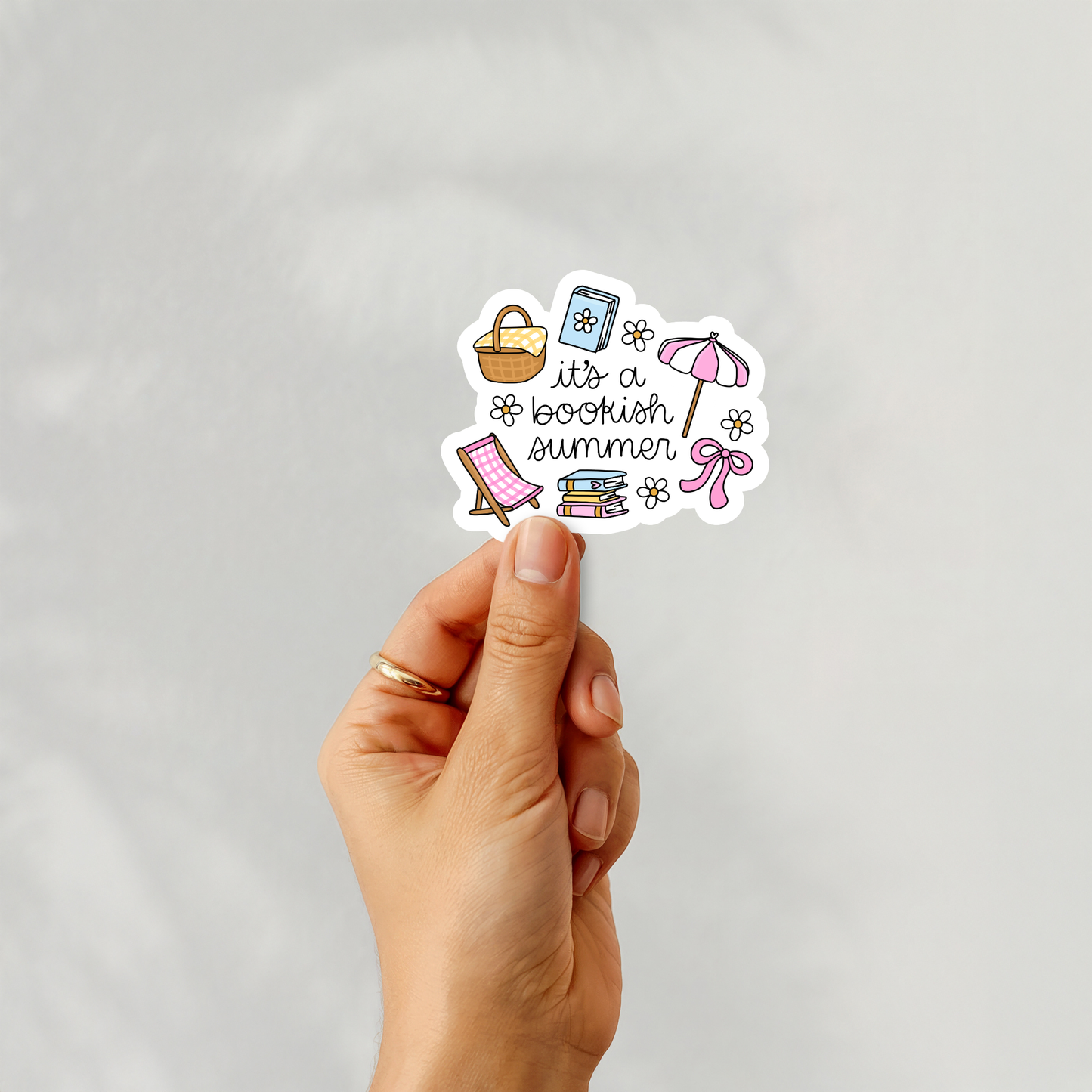 Bookish Summer - Sticker