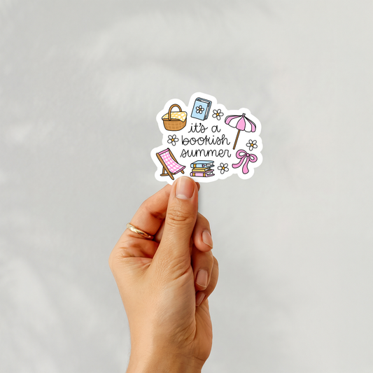 Bookish Summer - Sticker