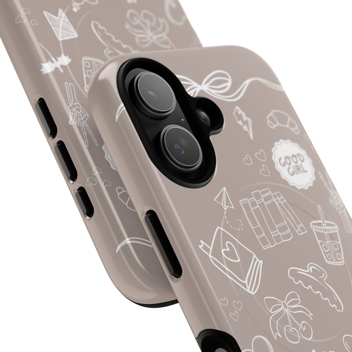 Neutral Bookish iPhone Case