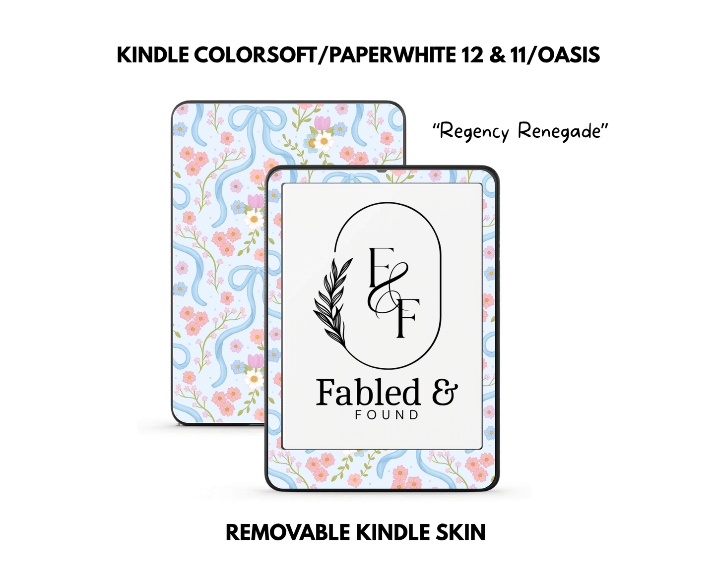 Regency Renegade - Kindle Skin