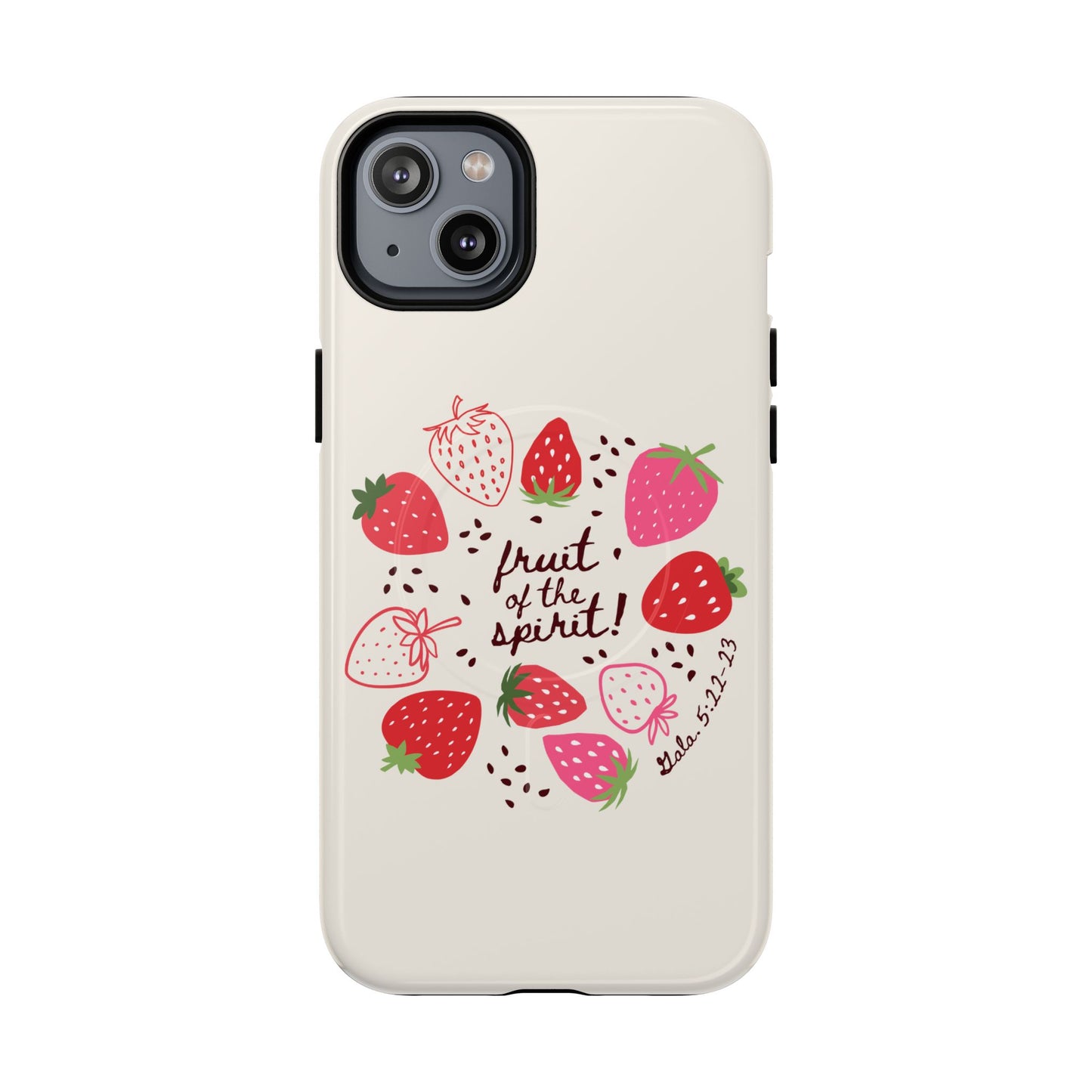 Fruits of the Spirit - Cream Phone Case