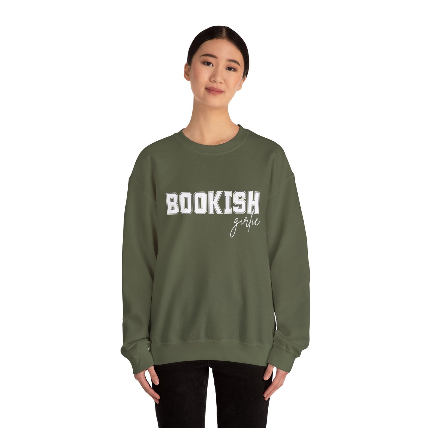 Bookish Girlie - Crewneck Sweatshirt