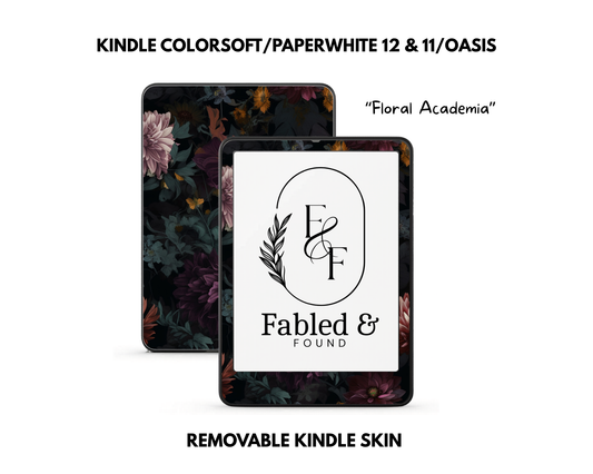 Floral Academia - Kindle Skin