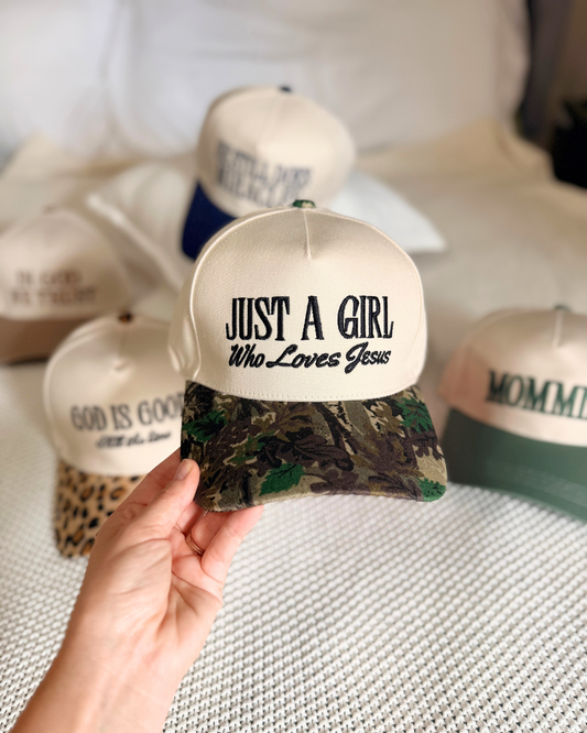 Just A Girl Who Loves Jesus - Trucker Hat