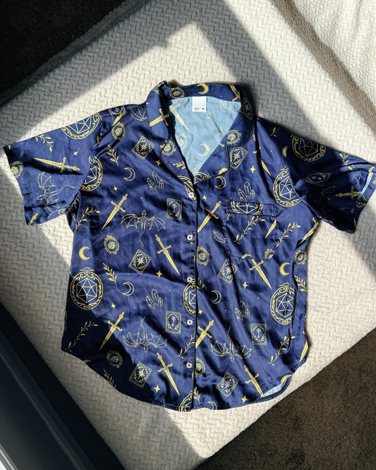 Sapphire Slumber - Pajama Top