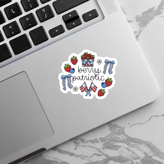 Berry Patriotic - Sticker