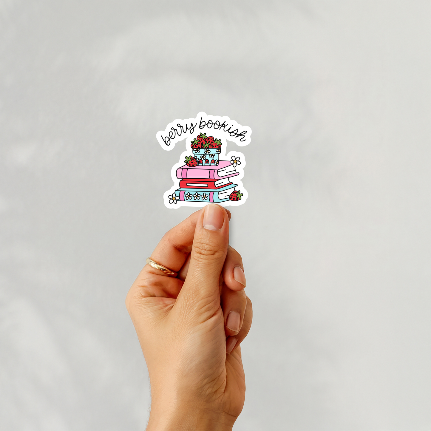 Berry Bookish - Sticker