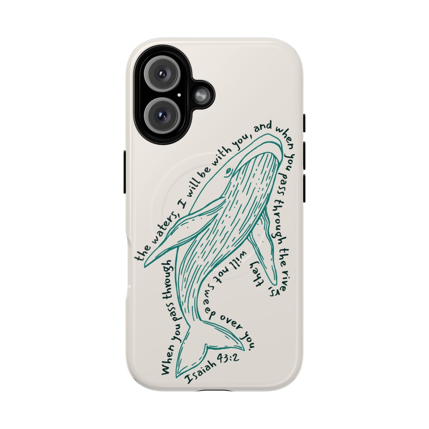Deep Waters - Cream Phone Case