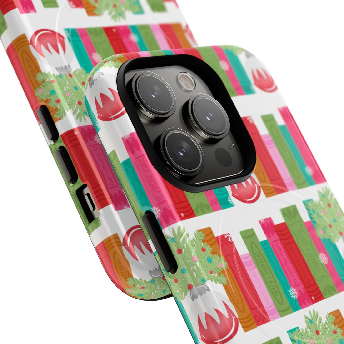 Christmas Bookshelf - Phone Case