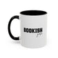 Bookish Girlie Black Coffee Cup, Accent Mugs for Readers, Perfect Gift for Book Lovers, Cozy Home Decor, Literary Gift Idea