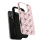 Dragon Check Phone Case — Pink