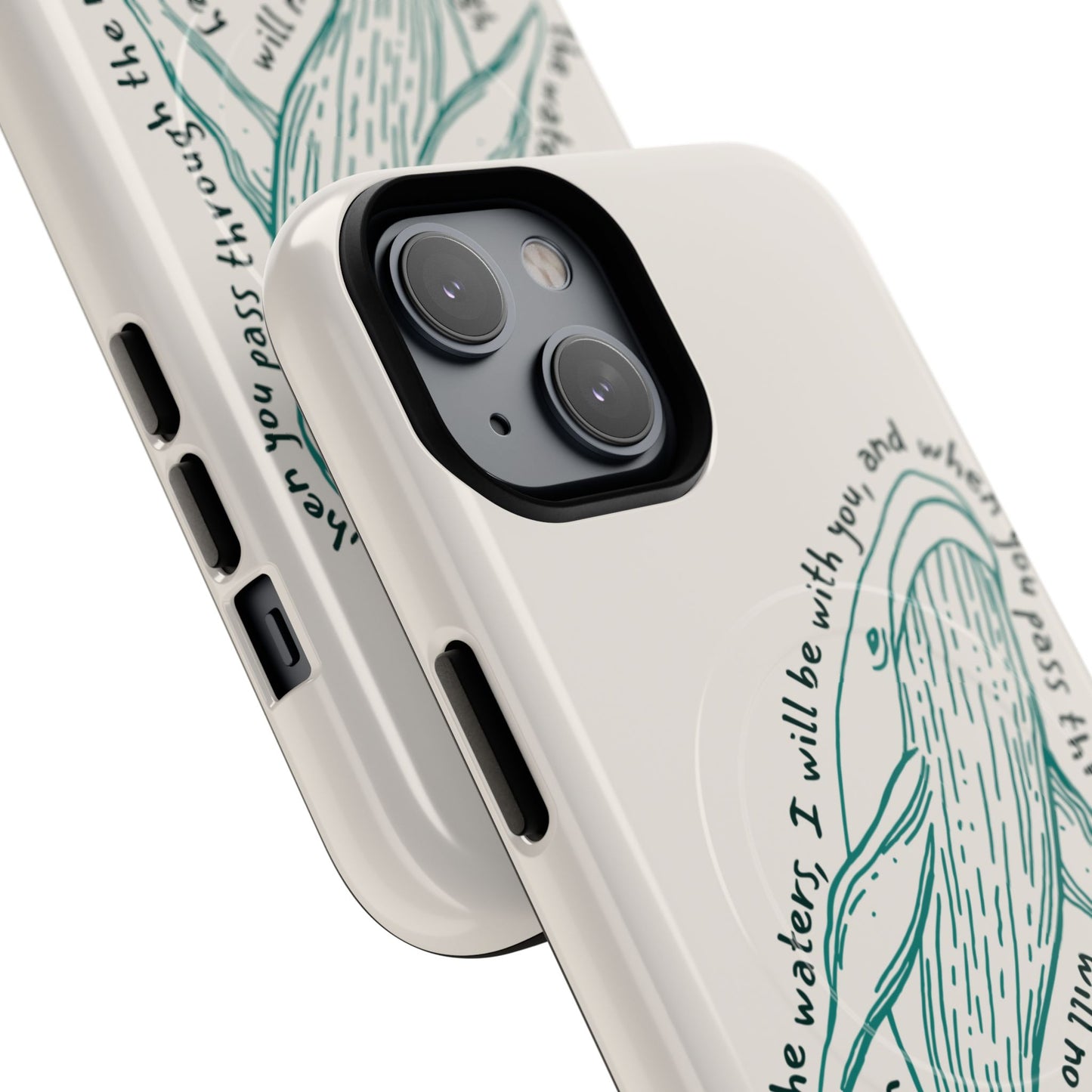 Deep Waters - Cream Phone Case