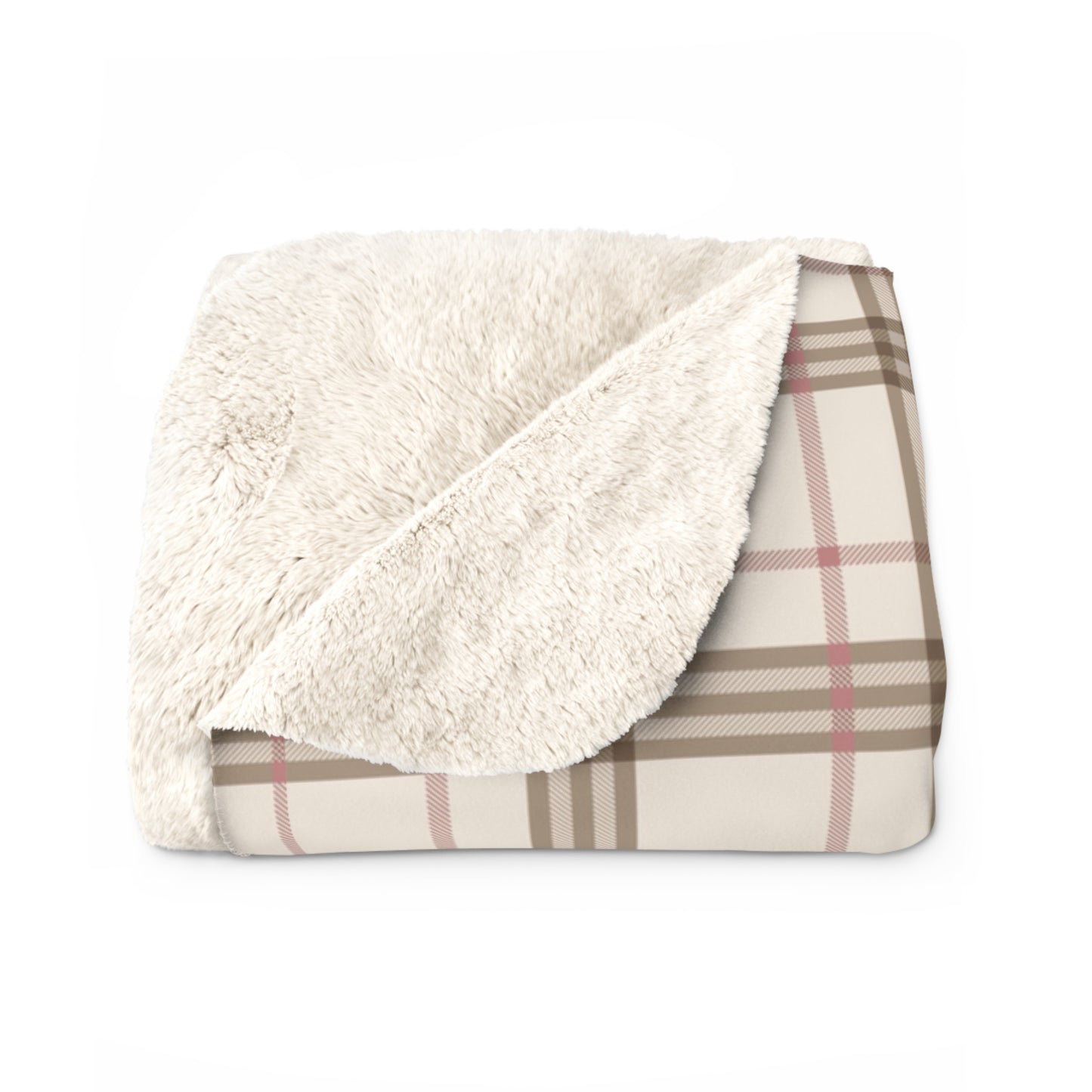 FF x Reading Through Realms - Plaid Sherpa Blanket