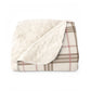 FF x Reading Through Realms - Plaid Sherpa Blanket