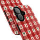 Red Gingham Holiday - Phone Case