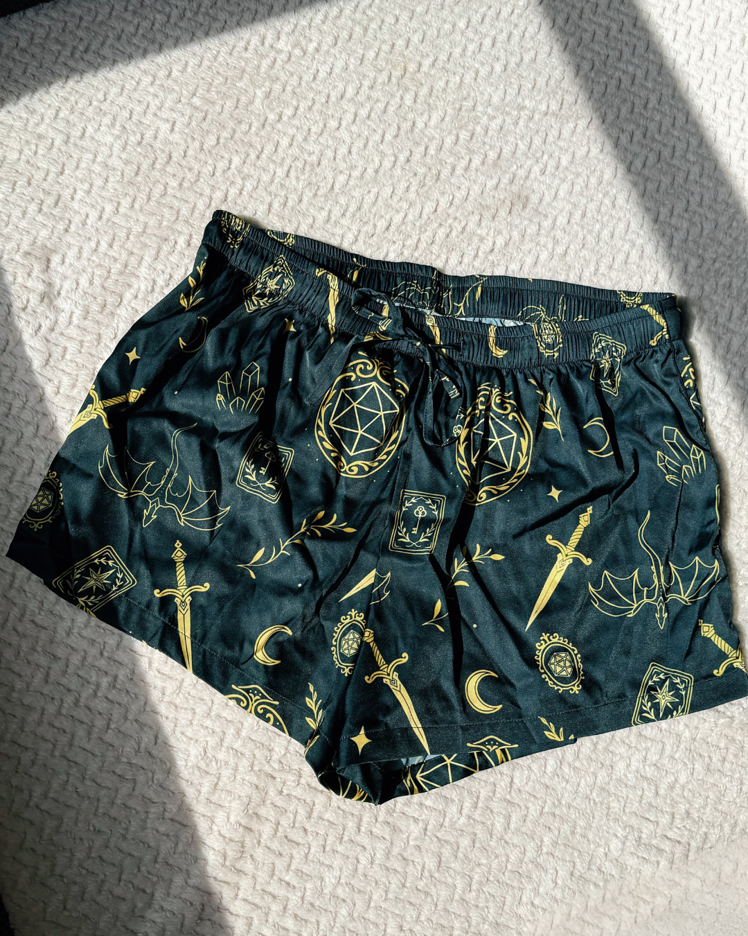 Emerald Reverie - Pajama Shorts