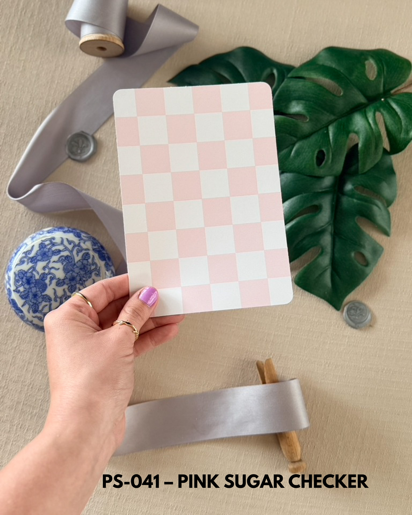 Pastel Checker - Kindle Inserts