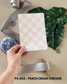 Pastel Checker - Kindle Inserts
