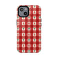 Red Gingham Holiday - Phone Case