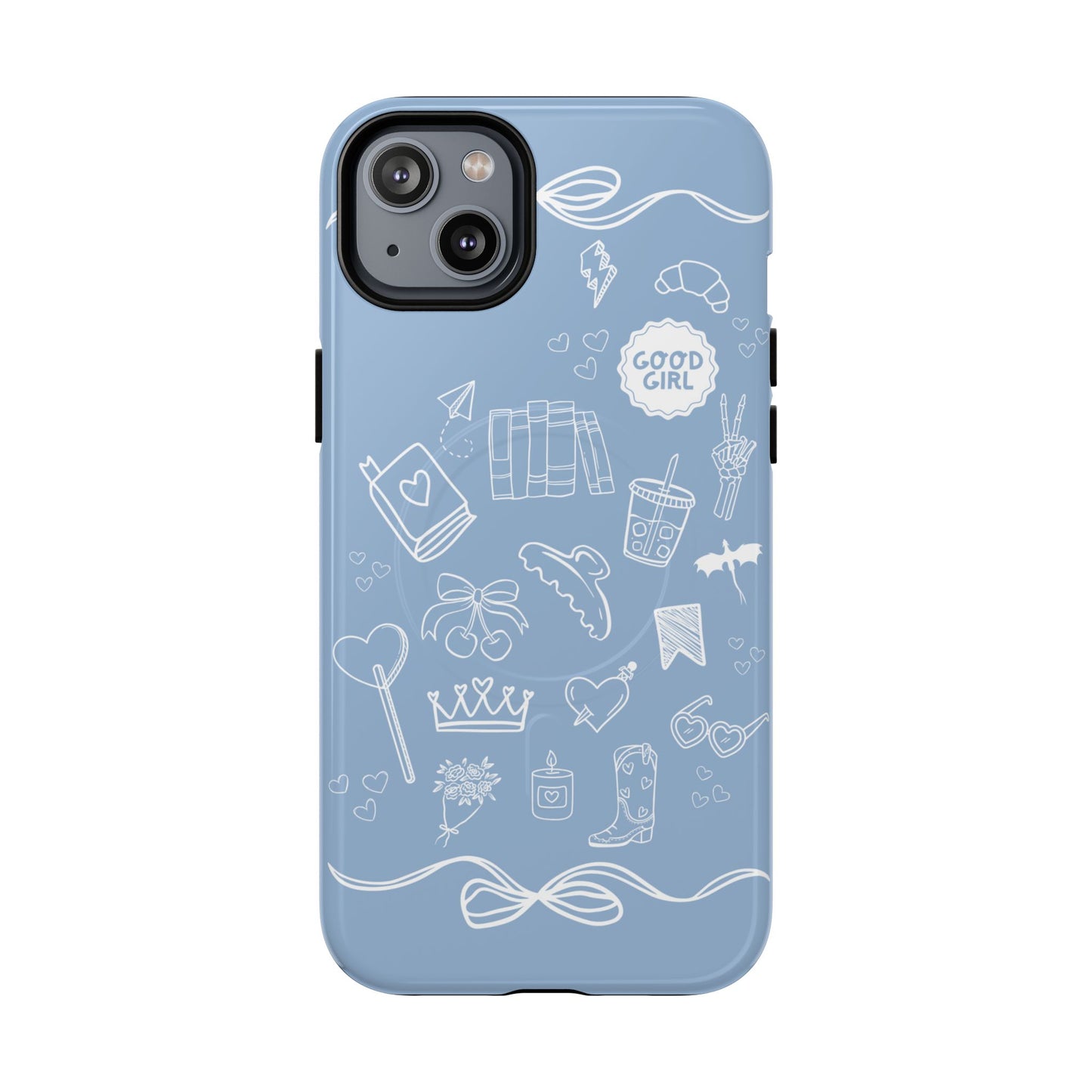 French Blue Bookish iPhone Case