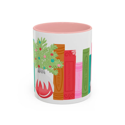 Christmas Bookshelf - Mug