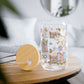 Spring Bookish - Glass Cup