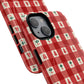 Red Gingham Holiday - Phone Case