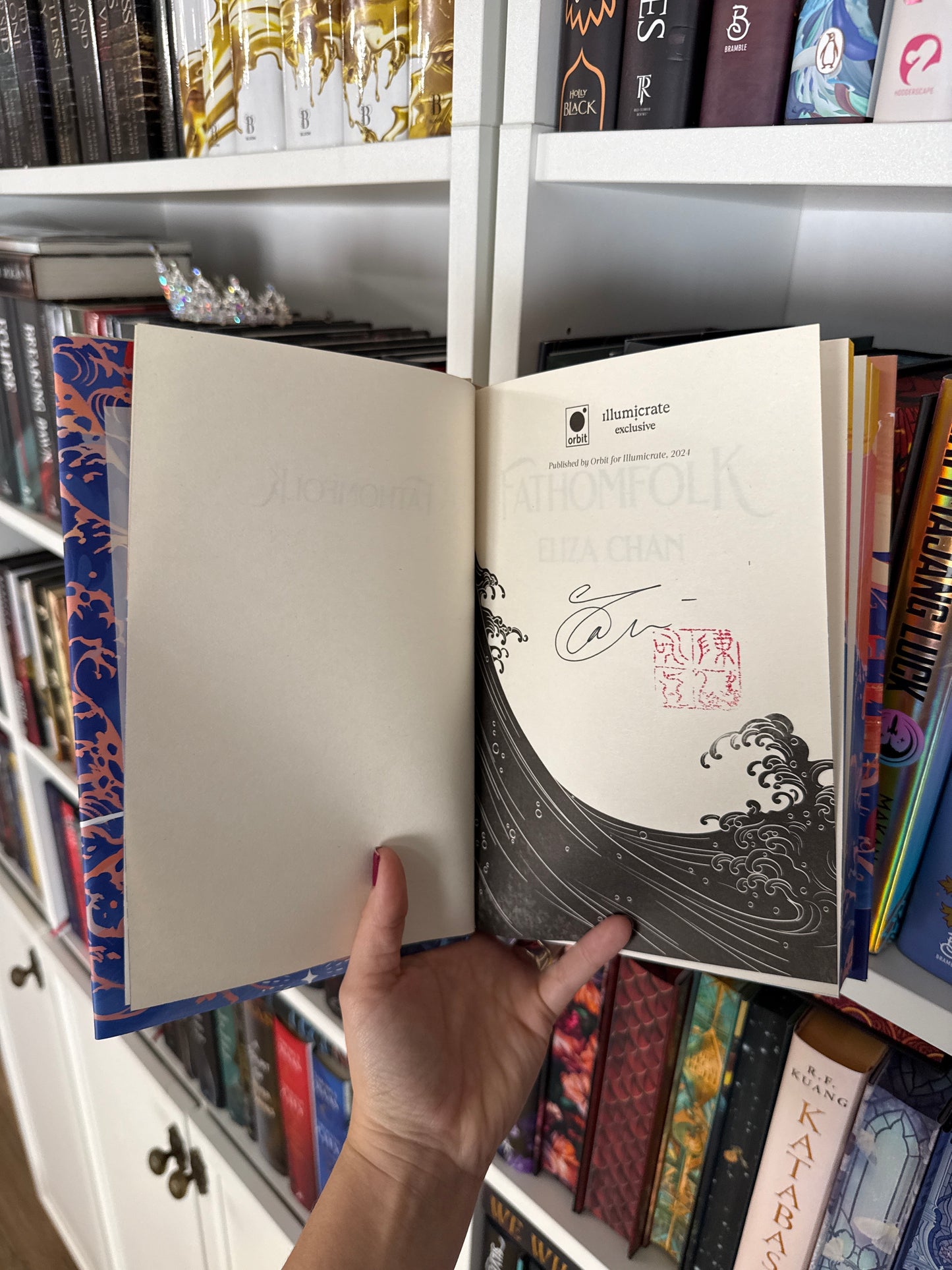Fathomfolk – Eliza Chan (Illumicrate)(SIGNED)(Hardback)