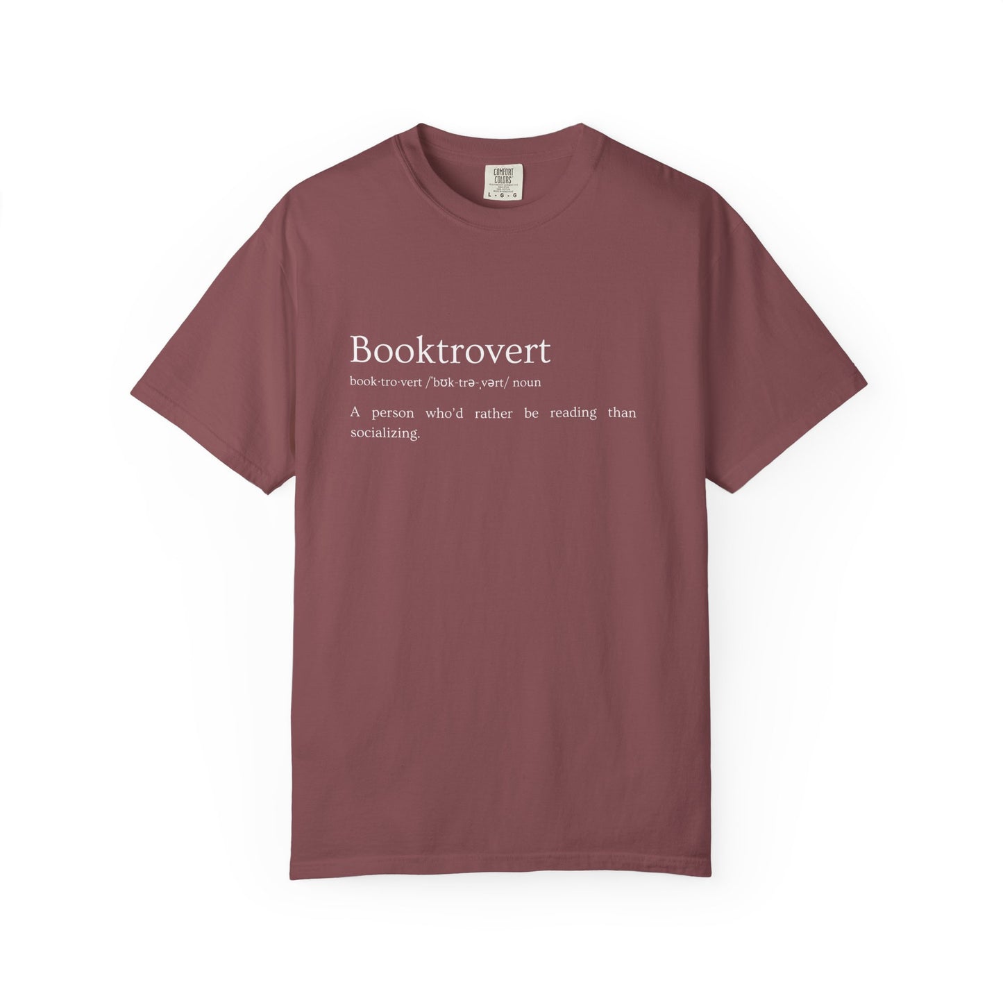 Booktrovert - Comfort Colors Tee