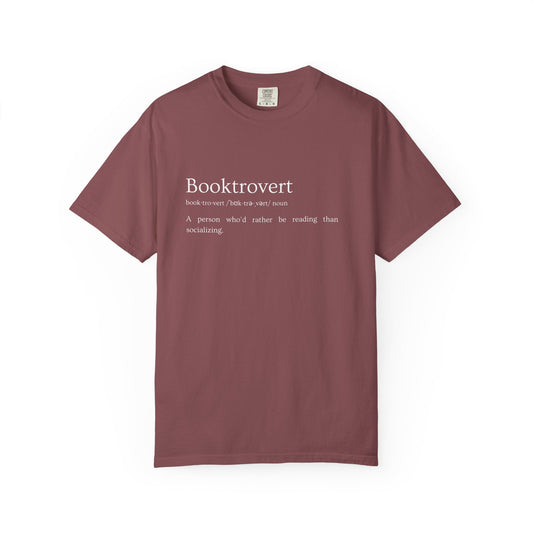 Booktrovert - Comfort Colors Tee