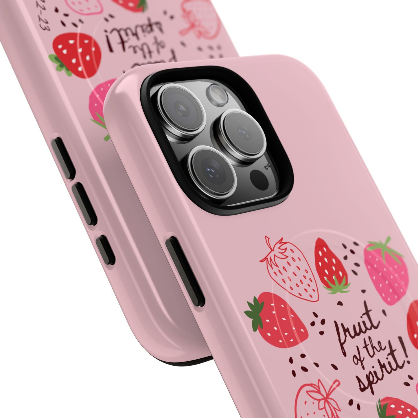 Fruits of the Spirit – Pink Phone Case