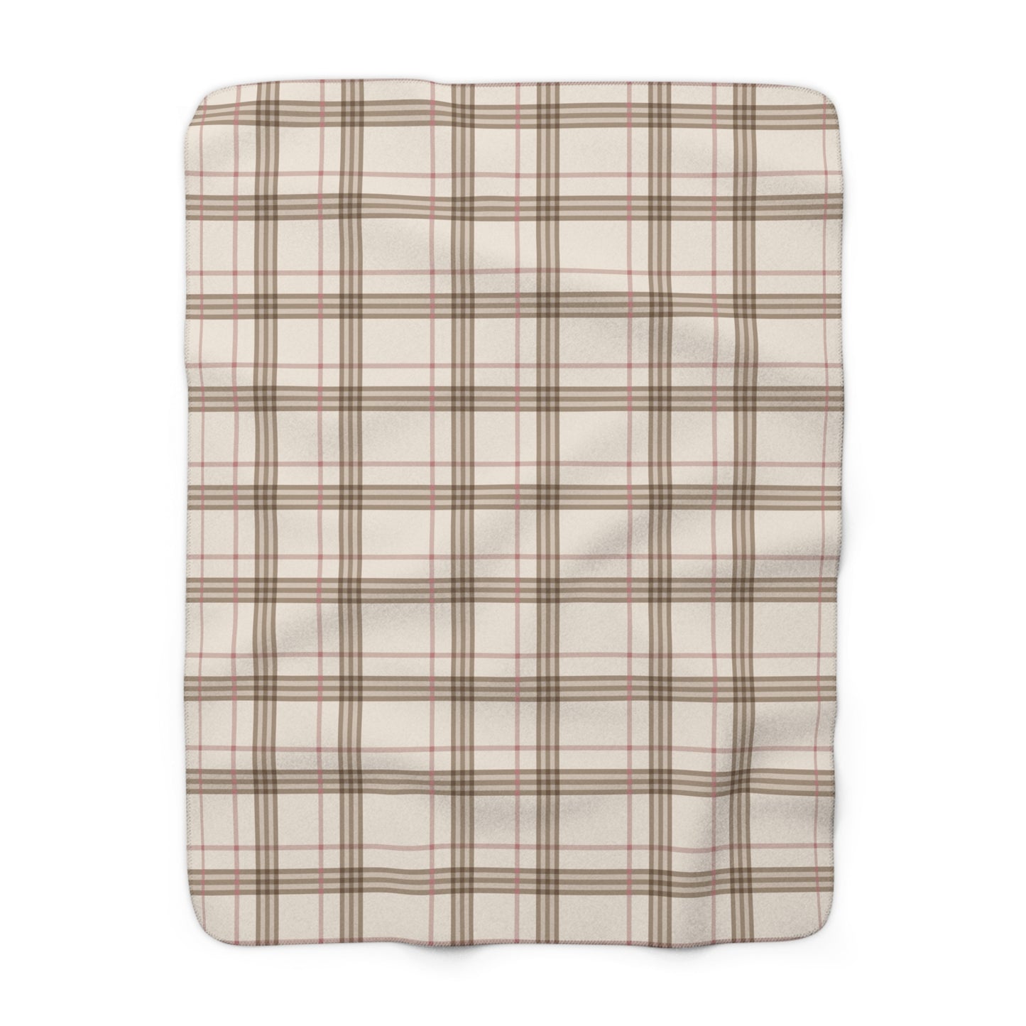 FF x Reading Through Realms - Plaid Sherpa Blanket
