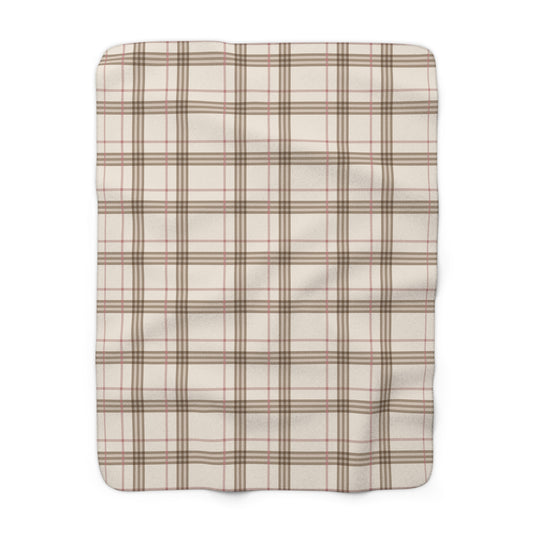 FF x Reading Through Realms - Plaid Sherpa Blanket