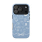 French Blue Bookish iPhone Case