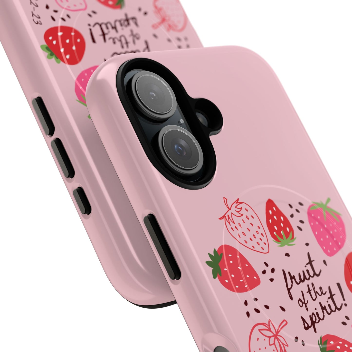 Fruits of the Spirit – Pink Phone Case