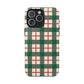 Festive Plaid Phone Case