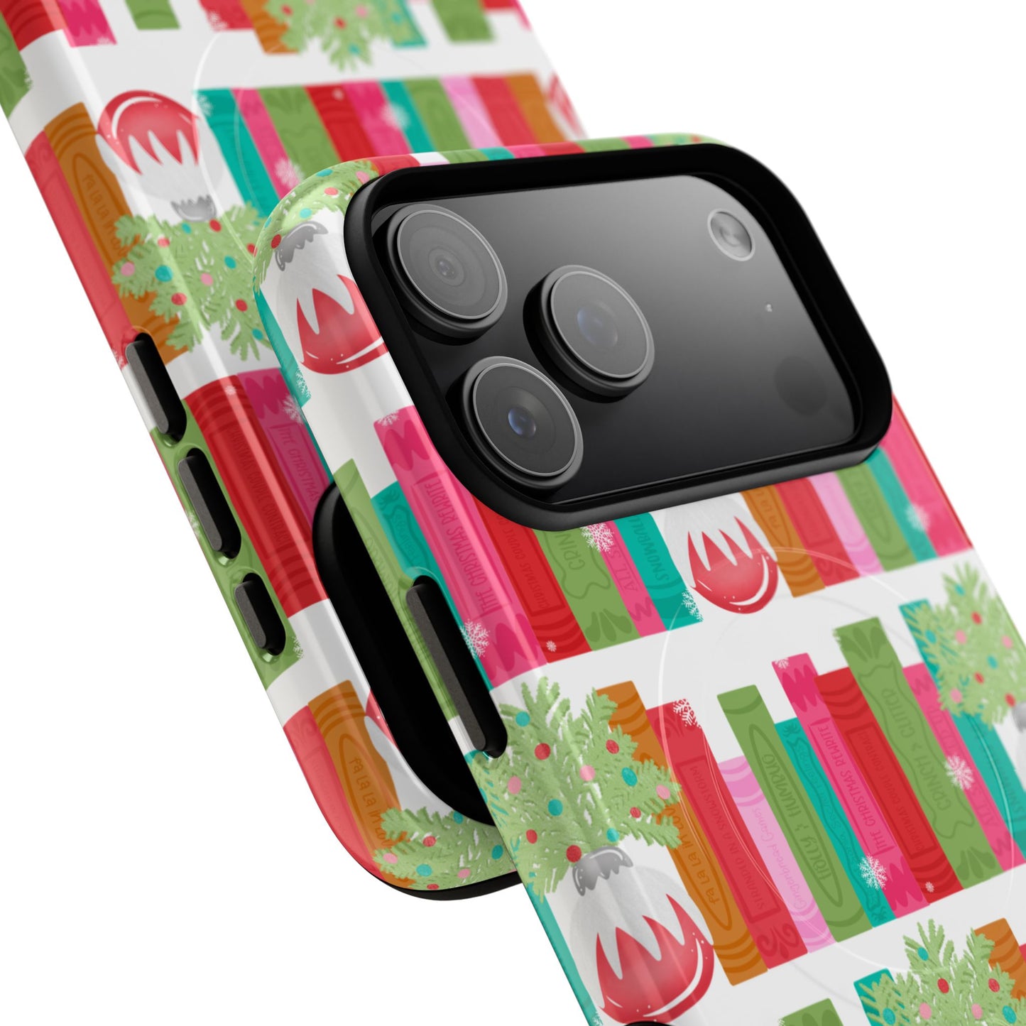 Christmas Bookshelf - Phone Case