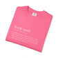 Book Nerd Definition - Comfort Colors Tee