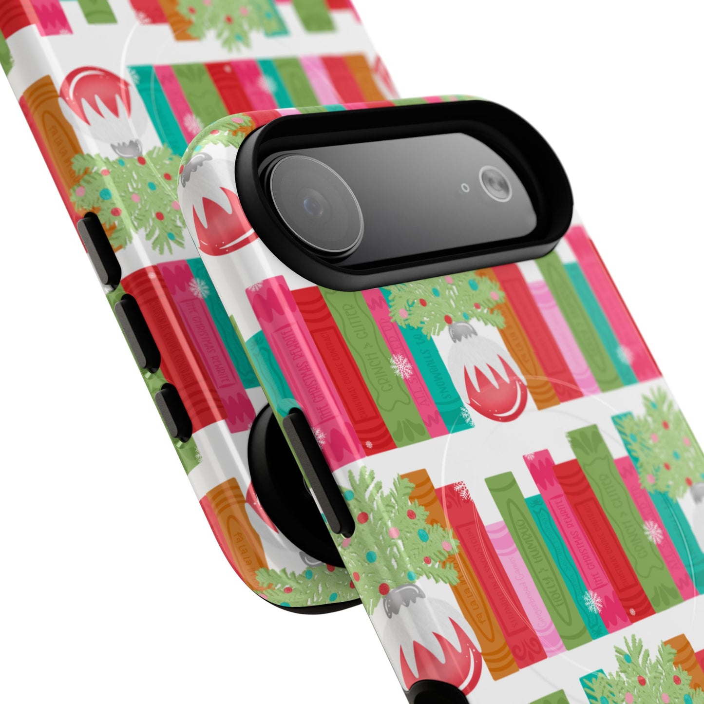 Christmas Bookshelf - Phone Case