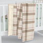 FF x Reading Through Realms - Plaid Sherpa Blanket