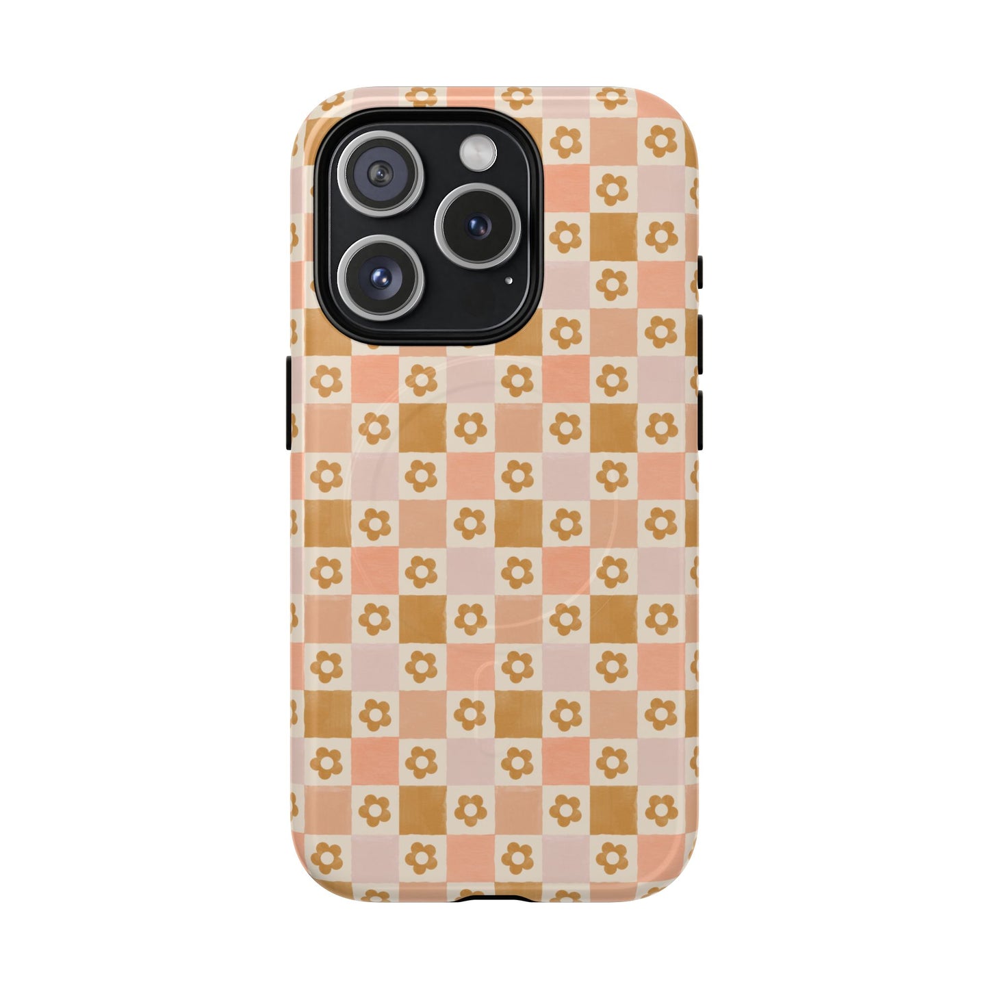 Groovy Checkered iPhone Case
