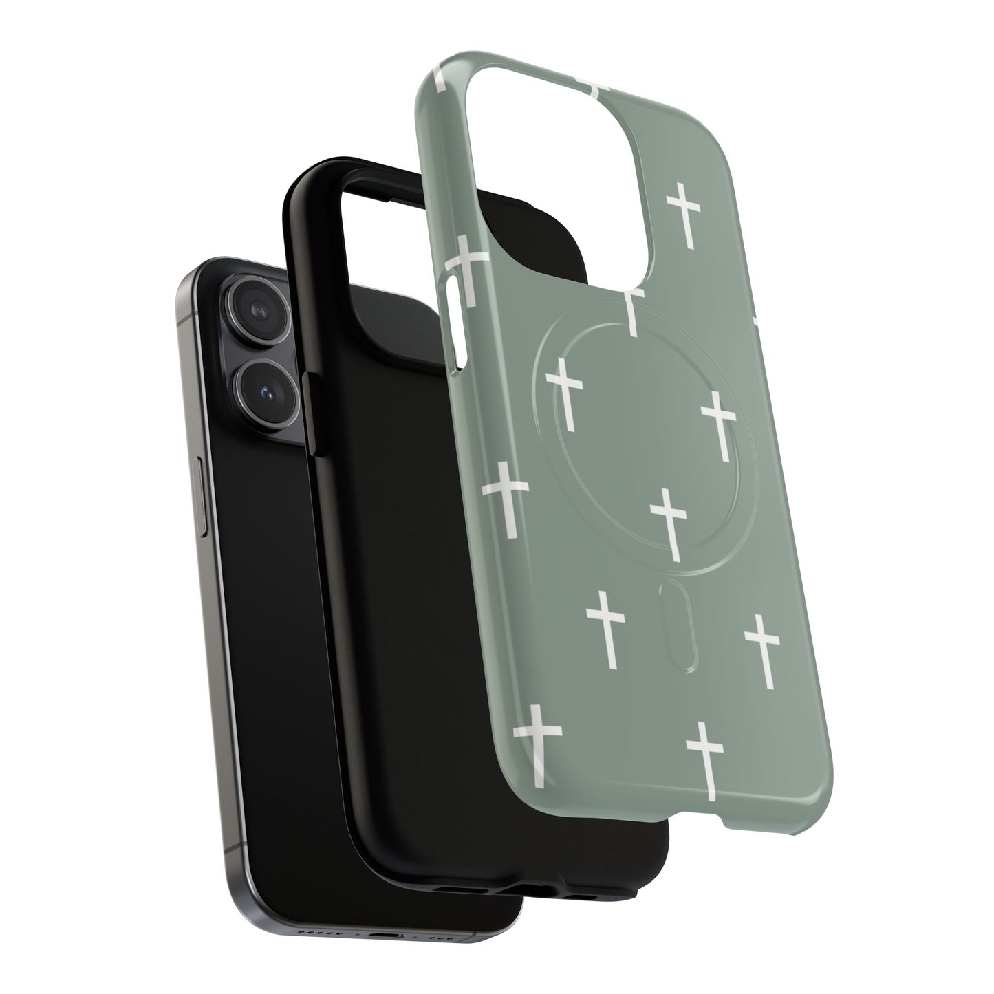 Green Cross - Phone Case