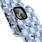 Dragon Check Phone Case — Blue